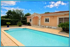 BASSIN D'ARCACHON - Coeur de GUJAN-MESTRAS - Maison familiale 4 chambres avec grand garage et piscine 