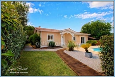 BASSIN D'ARCACHON - Coeur de GUJAN-MESTRAS - Maison familiale 4 chambres avec grand garage et piscine 