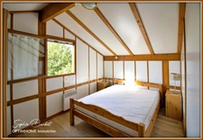 LANTON – BASSIN D'ARCACHON - Chalet bois 3 pièces dans un PRL recherché, à deux pas du Bassin