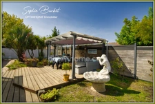 EXCLUSIVITE GUJAN-MESTRAS au calme - Maison ossature bois 5 pièces + terrasse, jardin et véranda