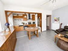 Maison T3, garage, terrain 