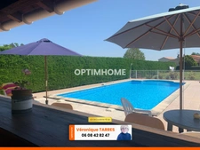 MAISON T 6  156 M²  PLAIN PIED, PISCINE, TERRAIN 2400 M²