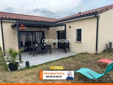 Maison 4 pièces de plain pied, garage 