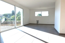 74500 FETERNES à 5mn EVIAN embarcadère,villa neuve type F4/5 de 110m²hab au calme et ensoleillé sur 460m² terr plat.