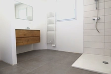 74500 FETERNES à 5mn EVIAN embarcadère,villa neuve type F4/5 de 110m²hab au calme et ensoleillé sur 460m² terr plat.