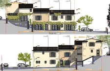 Cucuron : Terrain constructible avec PC purgé  12 appartements. 