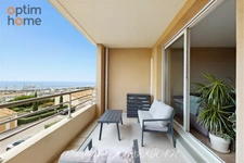 Appartement T3 en résidence avec vue mer, terrasse, garage et places de parking