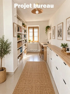 Maison ancienne de 47m² en duplex et mitoyenne des 2 cotés avec une dépendance, au calme à vendre 3 pièces ANGERVILLIERS (91)