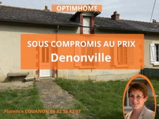  Maison de charme 77 M² avec terrain 969 M² – Denonville (28) – proche Dourdan / Chartres