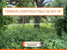 Terrain à bâtir de 867 m² non viabilisé à SAINT CYR SOUS DOURDAN (91)