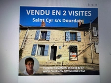 Maison ancienne mitoyenne de 120 M² Lois carrez et 160 M² / 6 pièces entièrements rénovées avec gout. 3/4 Chambres, jardin clos et arboré de 600 m² à SAINT CYR SOUS DOURDAN (91)
