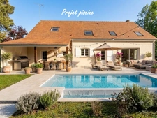 VALLEE DE CHEVREUSE. LE VAL SAINT GERAMIN. Maison de 170 m² avec 5 chambres sur un beau terrain de 2500 m².