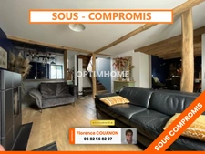 Maison ancienne mitoyenne de 120 M² Lois carrez et 160 M² / 6 pièces entièrements rénovées avec gout. 3/4 Chambres, jardin clos et arboré de 600 m² à SAINT CYR SOUS DOURDAN (91)