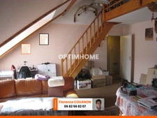 DOURDAN PROCHE CENTRE VILLE. APPARTEMENT DE 53 M² VENDU LOUE AU 2 EME ET DERNIER ETAGE D'UNE RESIDENCE TRANQUILLE.
