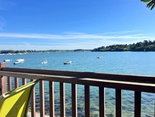 ILE AUX MOINES, VUE MER IMPRENABLE, APPARTEMENT EN RESIDENCE SUR LE PORT, 262000€ FAI