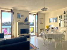 ILE AUX MOINES, VUE MER IMPRENABLE, APPARTEMENT EN RESIDENCE SUR LE PORT, 262000€ FAI