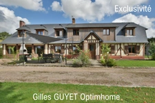 20MN de BERNAY, MAISON NORMANDE, T10  206M²  289000€ 1200M² de terrain.