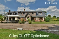 20MN de BERNAY, MAISON NORMANDE, T10  206M²  289000€ 1200M² de terrain.
