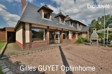 20MN de BERNAY, MAISON NORMANDE, T10  206M²  289000€ 1200M² de terrain.