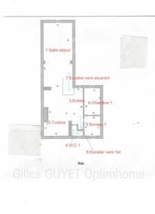 (27) BERNAY,MAISON,T7 (144M²) 139800€ CENTRE VILLE (TOUTES COMMODITÉS À PIEDS ....)