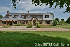 20MN de BERNAY, MAISON NORMANDE, T10  206M²  279000€ 1200M² de terrain.
