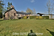 15MN de BERNAY, MAISON ATYPIQUE, T6, 122M²  180000€ 1,68Hectares de terrain avec dépendances et étang. (27)