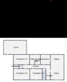 Secteur BEAUMONT-LE-ROGER/NASSANDRES-SUR-RISLE T5 100M² 185000€ Dépendance avec terrain clos.