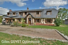 20MN de BERNAY, MAISON NORMANDE, T10  206M²  289000€ 1200M² de terrain.