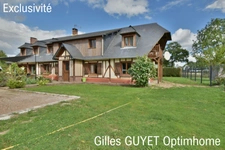 20MN de BERNAY, MAISON NORMANDE, T10  206M²  289000€ 1200M² de terrain.