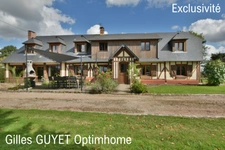 20MN de BERNAY, MAISON NORMANDE, T10  206M²  289000€ 1200M² de terrain.
