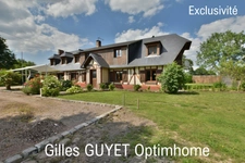 20MN de BERNAY, MAISON NORMANDE, T10  206M²  289000€ 1200M² de terrain.