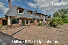 20MN de BERNAY, MAISON NORMANDE, T10  206M²  289000€ 1200M² de terrain.