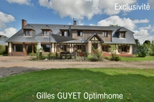 20MN de BERNAY, MAISON NORMANDE, T10  206M²  279000€ 1200M² de terrain.