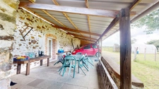 MAISON EN PIERRE + GRAND TERRAIN + GRAND GARAGE