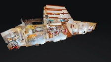 MAISON PLAIN-PIED 3 CHAMBRES + BUREAU + MEZZANINE+ GARAGE + BEAU TERRAIN