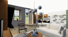 BATIMENT EN PIERRE AVEC BUREAUX ET LOCAUX COMMERCIAUX