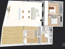Maison en pierre à finir de rénover en campagne