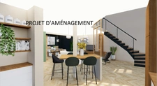 BATIMENT EN PIERRE AVEC BUREAUX ET LOCAUX COMMERCIAUX