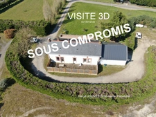 MAISON EN PIERRE 4 CHAMBRES + DEPENDANCES + 4.5 ha AVEC ÉTANG