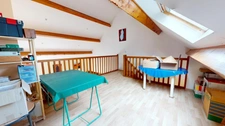 MAISON PLAIN-PIED 3 CHAMBRES + BUREAU + MEZZANINE+ GARAGE + BEAU TERRAIN