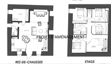 BATIMENT EN PIERRE AVEC BUREAUX ET LOCAUX COMMERCIAUX
