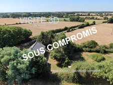 MAISON DE CAMPAGNE PLAIN-PIED 3 CHAMBRES SUR UN GRAND TERRAIN DE 1.2 ha