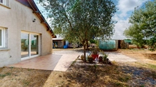 MAISON EN PIERRE QUATRE CHAMBRES + GARAGE + JARDIN
