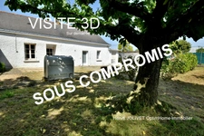 MAISON 2 CHAMBRES + GRAND TERRAIN + DEPENDANCES EN CAMPAGNE