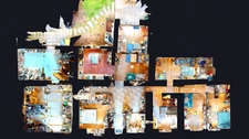 MAISON EN PIERRE PLAIN-PIED 4 CHAMBRES + BUREAU + DEPENDANCES + JARDIN