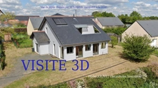 MAISON EN BOIS + JARDIN + GARAGE + CAVE