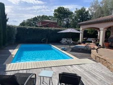 bastide provençale à vendre 133 m2, 6 pièces sur 716 m2 clos avec piscine, climatisation, cave, cellier, chaufferie à MONTBOUCHER SUR JABRON (26)