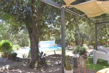 ST RESTITUT, rare, maison contemporaine de 193 m² hab plus garage et piscine 10X5 sur 2000 m boisés de chênes au calme 