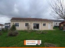 A SAINT JUNIEN (87) MAISON DE PLAIN PIED D'ENVIRON 108 M² 3 BELLES CHAMBRES SUR UN TERRAIN DE 979 M²