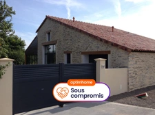 SAINT MICHEL EN L'HERM 85580 RARISSIME PROCHE PLAGES GRANGE RENOVEE GRAND CONFORT SUR 1500M² CLOS